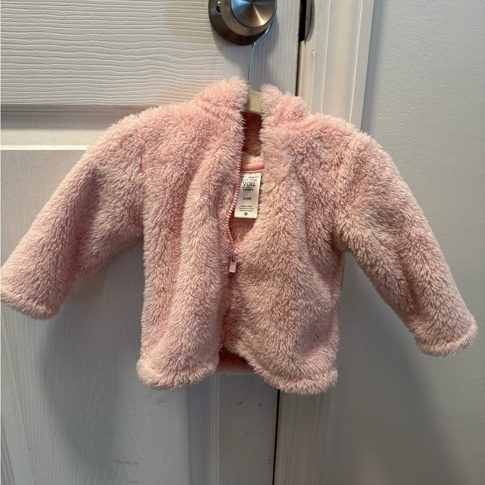 Cozy Pink infant Jacket